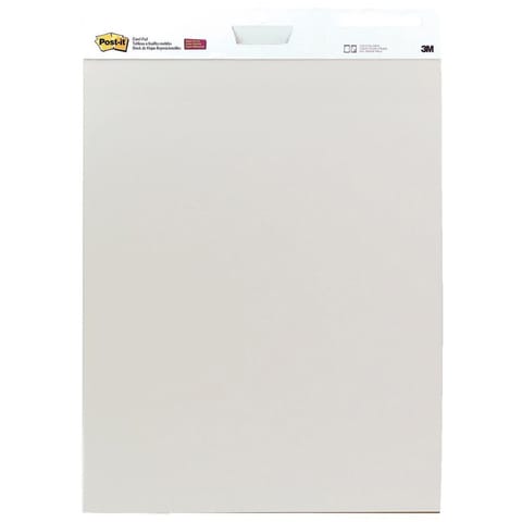 Post-it Easel Pad Self-adhesive 30 Sheets 762x635mm Ref FT510105826 [4x Free Note Pads] [Pack 2]