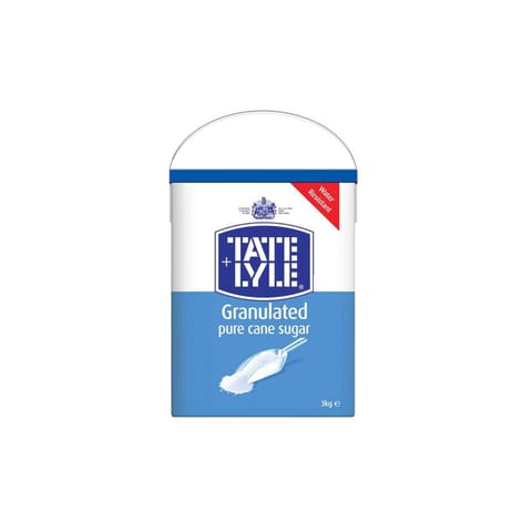 Tate & Lyle Pure Cane Sugar White Granulated Tub with Handle 3kg Ref 410144