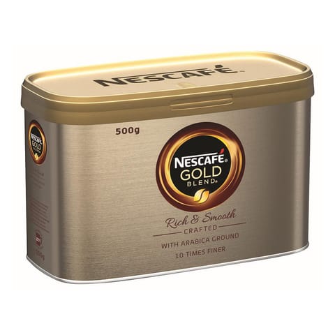 Nescafe Gold Blend Instant Coffee Tin 500g Ref 12339246