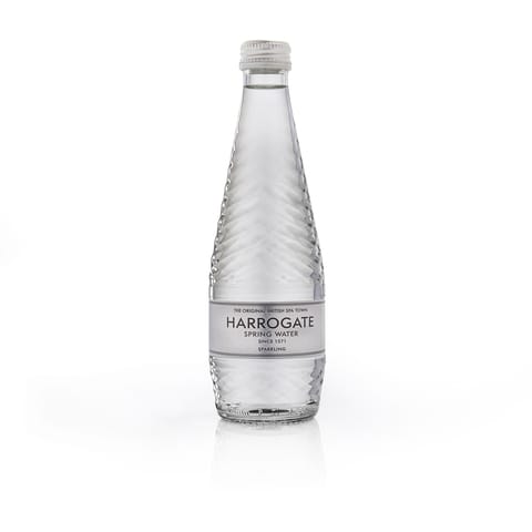 Harrogate Sparkling Water Glass Bottle 330ml Ref G330242C [Pack 24]