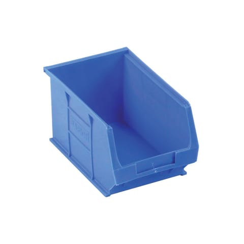 Container Bin Heavy Duty Polypropylene W240xD150xH132mm Blue [Pack 10]
