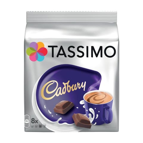 Tassimo Cadbury Hot Chocolate Pods 8 Servings Per Pack Ref 4031638 [Pack 5 x 8]