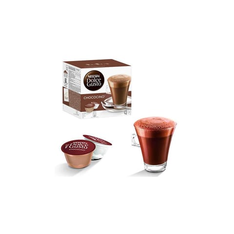 Nescafe Chococino Capsules for Dolce Gusto Machine Ref 12352725 Packed 48 (3x16 Capsules=24 Drinks)