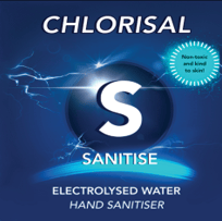Chlorisal Sanitise Wall-Mounted Dispenser with 1ltr Refill