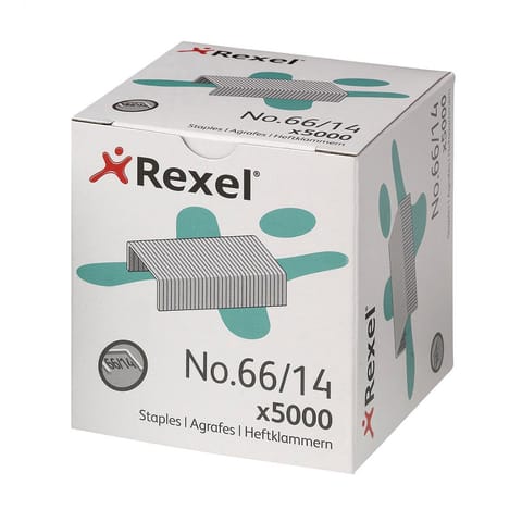 Rexel 66 Staples 14mm Ref 06075 [Pack 5000]