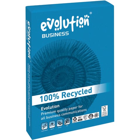 Evolution Business Paper FSC Recycled Ream-wrapped 100gsm A3 White Ref EVBU2100 [500 Sheets]