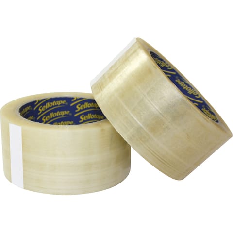 Sellotape Superseal Case Sealing Tape Polypropylene 50mmx66m Clear Ref 1445171 [Pack 6]