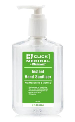 Click Medical Instant Hand Sanitizer - 236ml (CM7037)