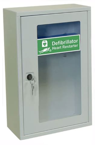 Defibrillator Cabinet With Key Lock (Indoor)