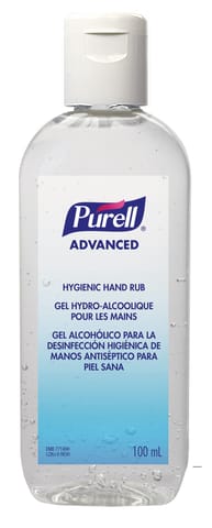 Purell Advanced Hygienic Hand Rub Oval 24 X 100Ml