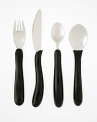 Homecraft Caring Cutlery Standard Black