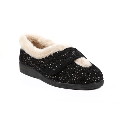 Ladies Extra Wide Fit Slippers