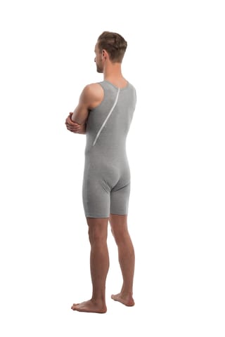 Suprima  Sleeveless Incontinence Bodysuit with Back Zip 4696-013