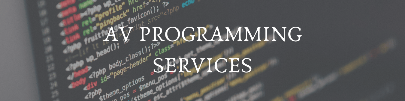 AV Programming services