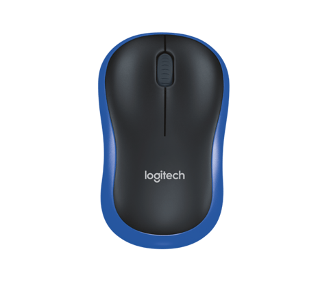 LOGITECH  Wireless Mouse M185 - Blue - AP