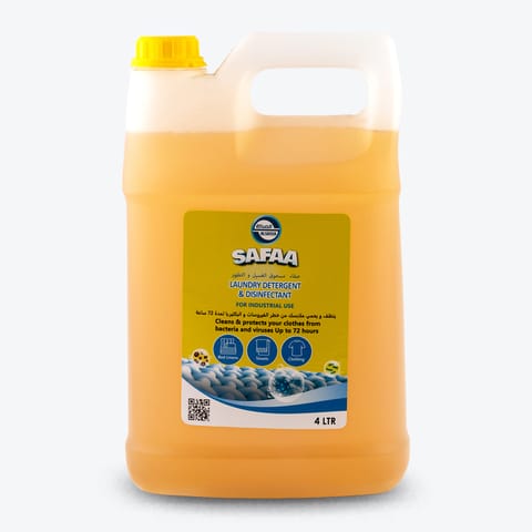 Safaa - Laundry Detergent & Disinfectant (For Industrial Use)