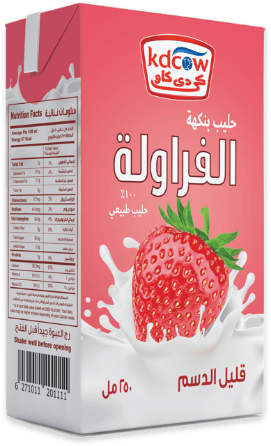 Long Life Strawberry Milk 250 ml 24xPiece