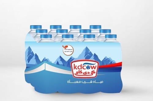 KdCow Bottled Drinking water 200ml 12pcs
