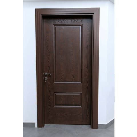 11- FiberGlass Door (N222A, Pale Brown with Black Shades)
