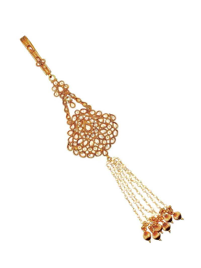 Traditional Designer Keychains in Gold Finish - CNB2285