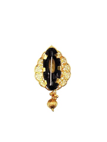 Antique Saree Pins in Gold Finish - CNB2292