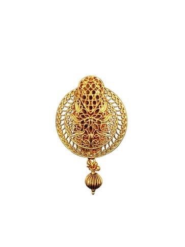 Antique Saree Pins in Gold Finish - CNB2297