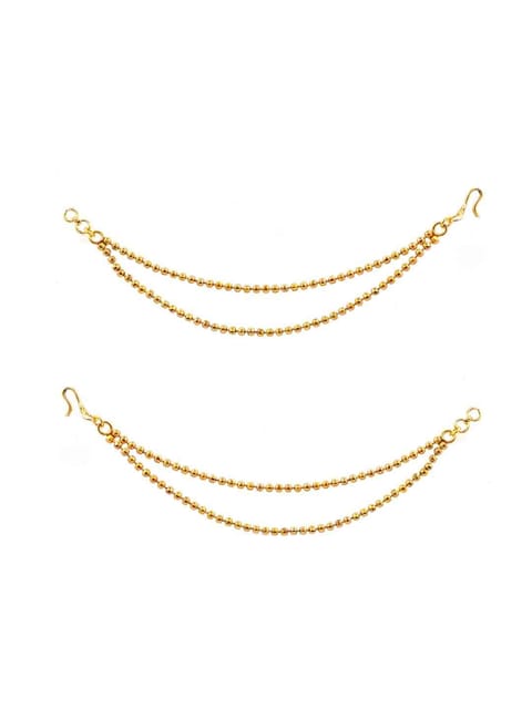 Traditional Ear Chain in Gold Finish - CNB2310