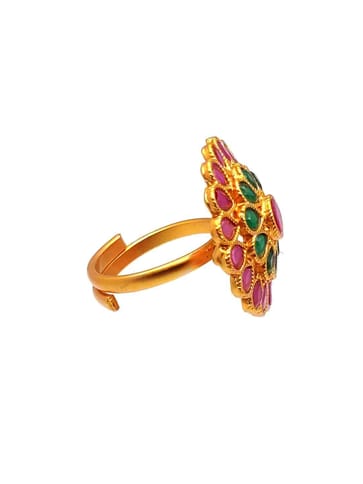 Traditional Floral Adjustable Ring - CNB1866
