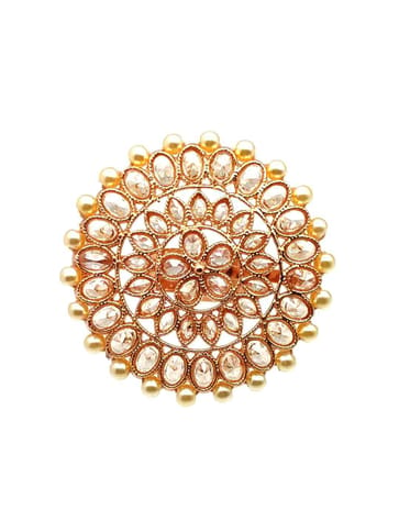 Traditional Floral Adjustable Ring - CNB1873