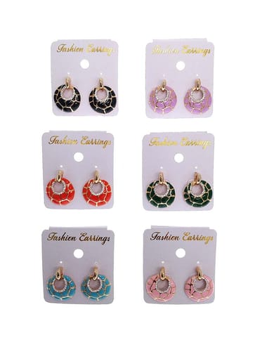 Western Earrings in Assorted color - CNB4900