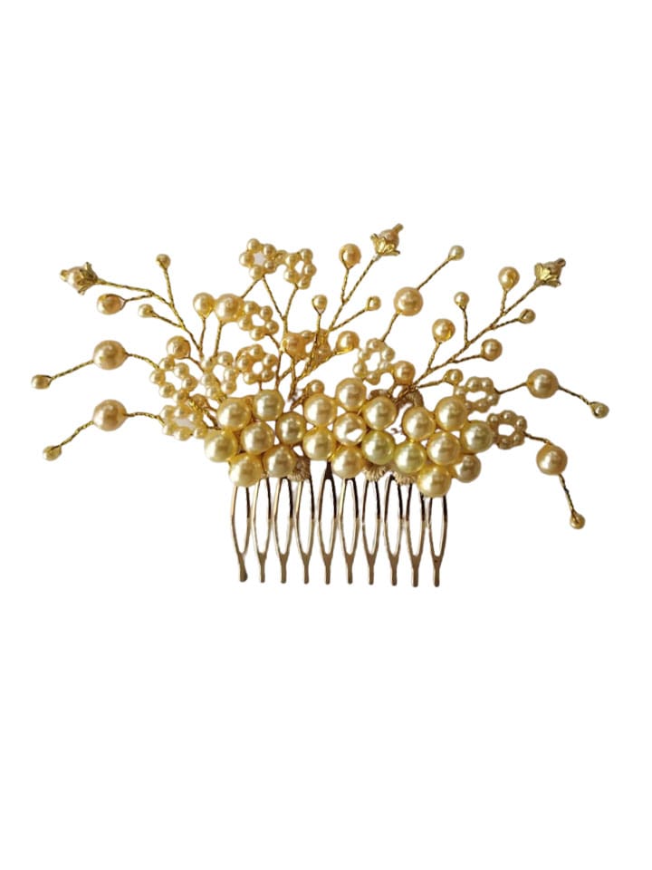 Fancy Combs in Gold finish - CNB5193