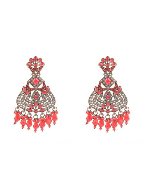 Traditional Earrings in Mehendi finish - CNB8107