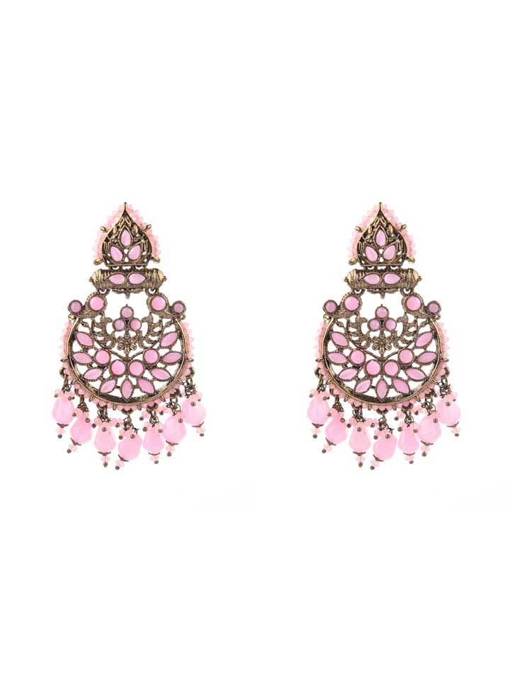 Traditional Earrings in Mehendi finish - CNB8095