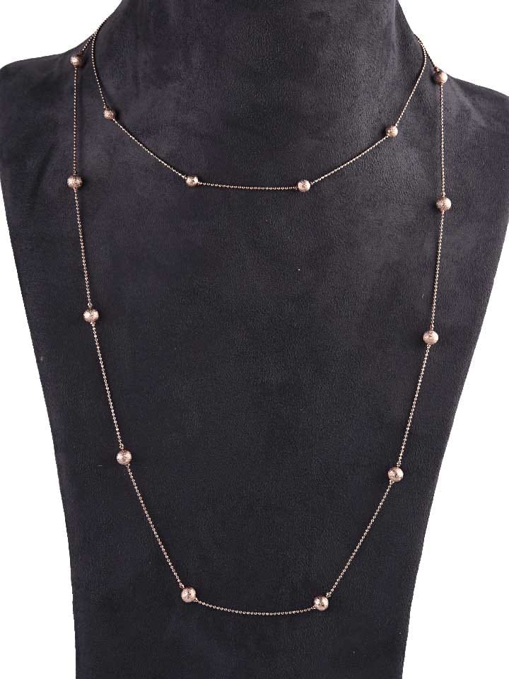Western Necklace in Rose Gold finish - CNB15212