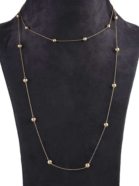 Western Necklace in Gold finish - CNB15214