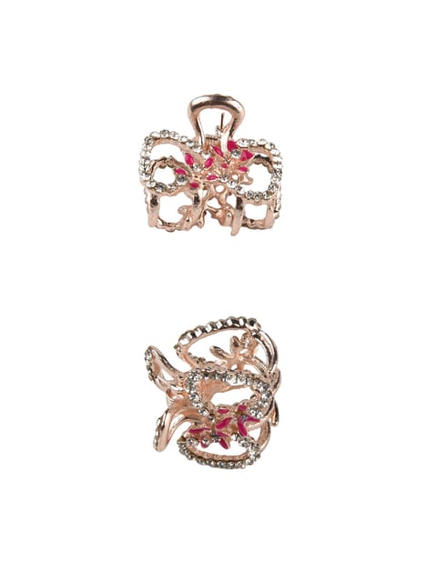 Fancy Mini Metal Butterfly Clip in Assorted color - CNB10295