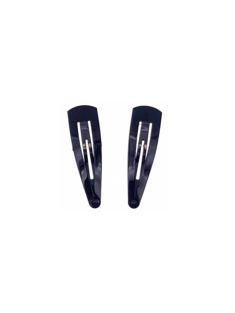 Plain Tik Tak Hair Pin in Black color - CNB9980