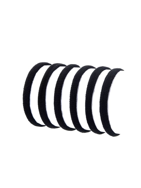 Plain Rubber Bands in Black color - CNB9918