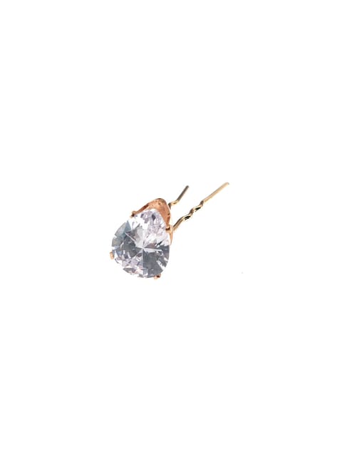 Fancy U Pin in White color - CNB10187