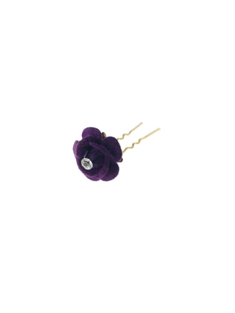 Fancy Flower U Pin in Assorted color - CNB10231