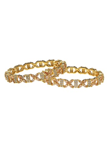 AD Bangles in Gold Finish - CNB2568