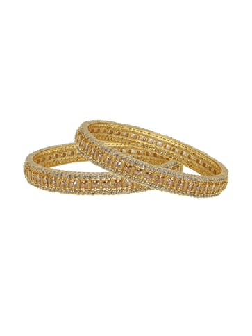 AD Bangles in Gold Finish - CNB2503