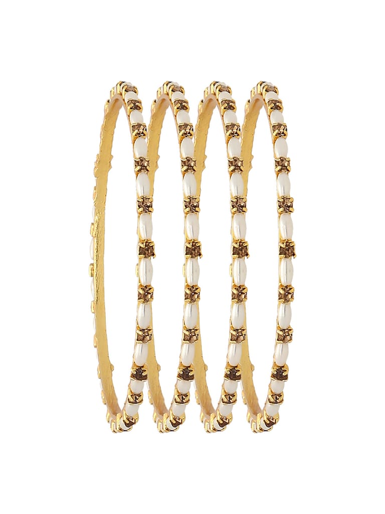 Traditional Pearl Bangles - CNB3173