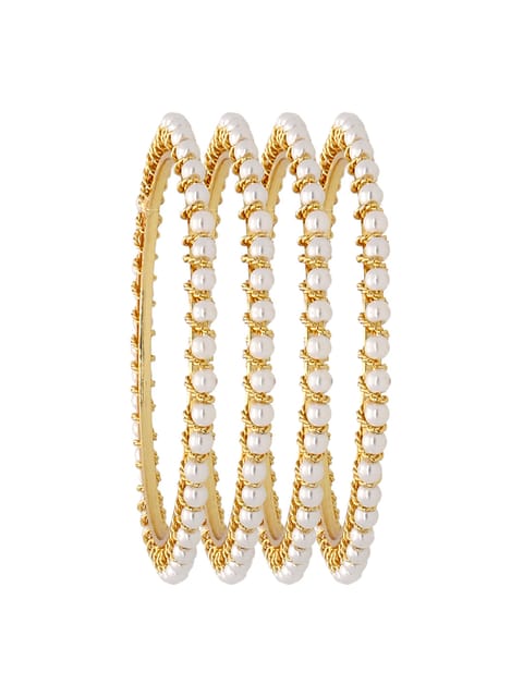 Traditional Pearl Bangles - CNB3196