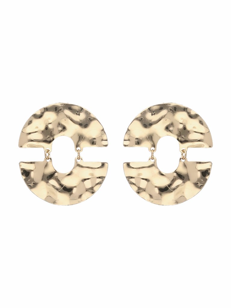 Western Earrings in Gold finish - S29887