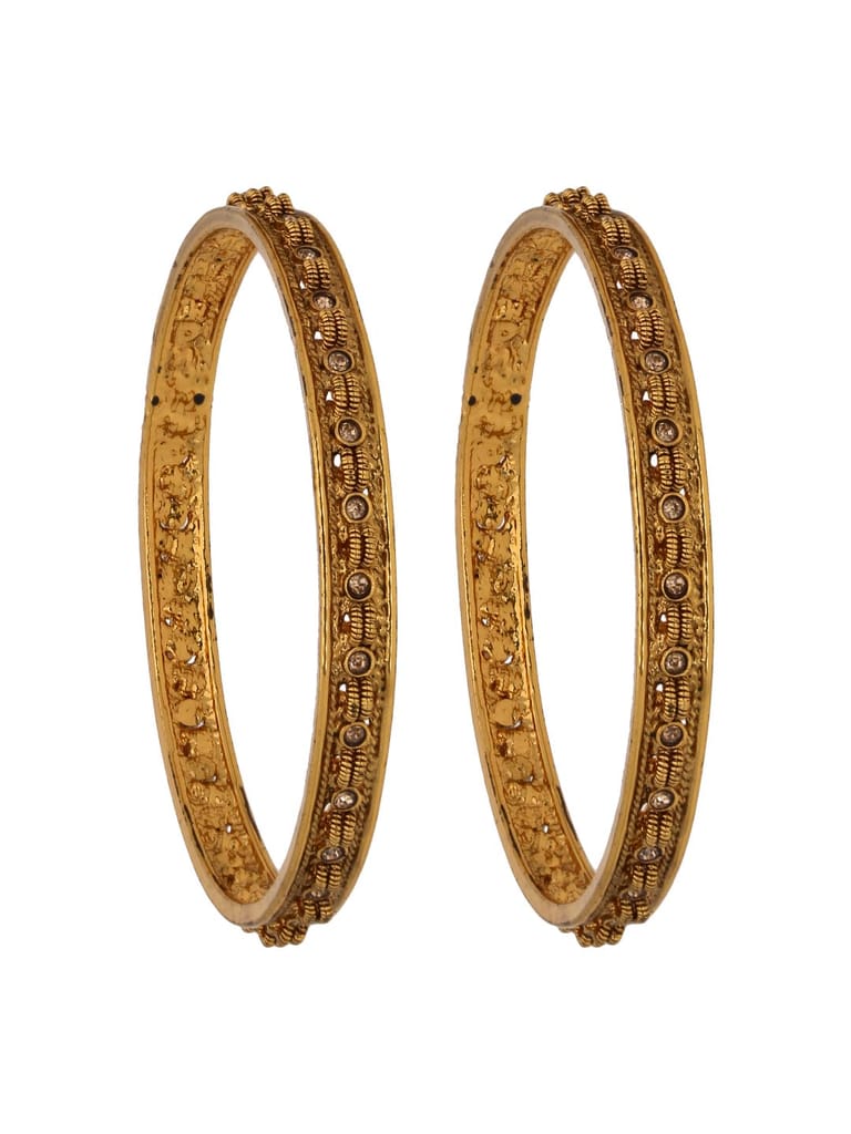 Traditional Bangles in LCT/Champagne color - S31014