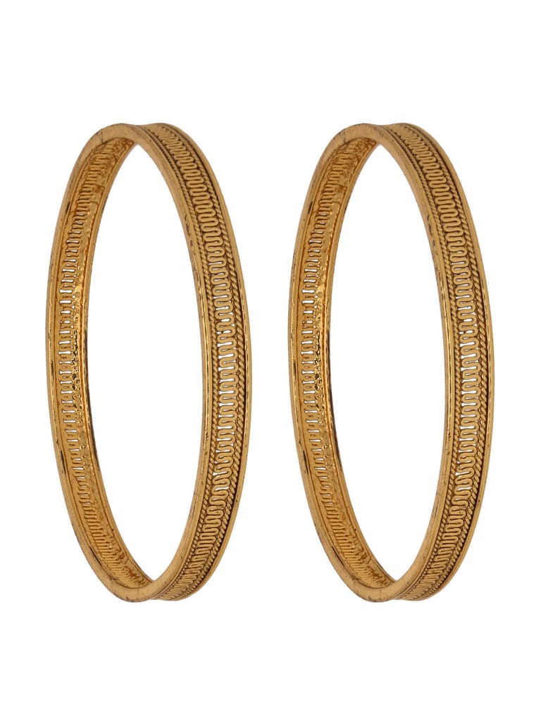 Traditional Bangles in Gold finish - S31025