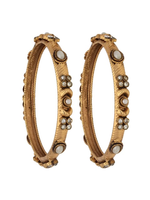 Traditional Bangles in Gold finish - S31063