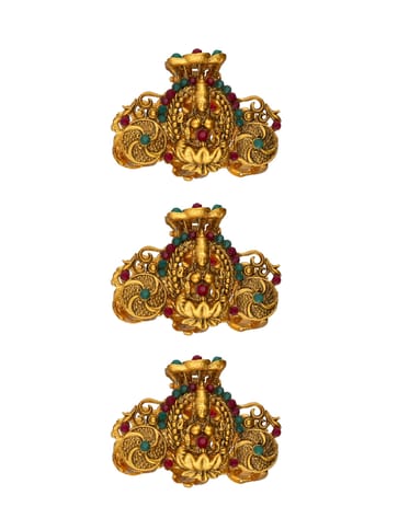 Temple Butterfly Clip in Gold finish - BAL1087