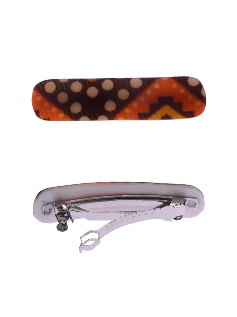 Printed Hair Clip in Assorted color - NIH115